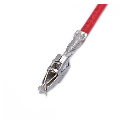 BUIEX 2.8/3.5 MM Bosch Car Crimping Terminal Compatible with Connector Female Male Terminals Cold Press with Cable 2-964300-1 964286-2 (Color : Female, Size : 20 Pcs)