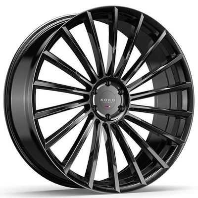 Koko Kuture Urfa FF 24x9.5 Gloss black 5x112-66.56mm Offset +20