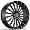 Koko Kuture Urfa FF 24x9.5 Gloss black 5x112-66.56mm Offset +20 view 1