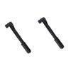 SUPVOX 2pcs Mini Portable Bike Inflator Pump High Pump for More Includes Air Needle Black Compact Design Easy to Use Carry view 1