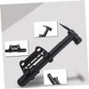 SUPVOX 2pcs Mini Portable Bike Inflator Pump High Pump for More Includes Air Needle Black Compact Design Easy to Use Carry view 3