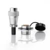 ZBLZGP Weipu WS24 19-Pin Aviation Circular Connector, 5A 18AWG High Voltage Power, Bulkhead Panel Mount Male Socket & Female Plug, for LED Lighting Automotive Industrial Use view 2