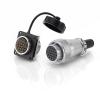 ZBLZGP Weipu WS24 19-Pin Aviation Circular Connector, 5A 18AWG High Voltage Power, Bulkhead Panel Mount Male Socket & Female Plug, for LED Lighting Automotive Industrial Use view 4