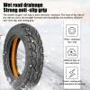 Off Road Scooter Tires, 10 inch 3.50-10 Off-road/Road Tubeless Tyre Compatible with 90/90-10 Electric Scooter, Thicker rubber off-road/road tires-Off-road tires view 3
