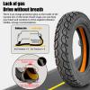 Off Road Scooter Tires, 10 inch 3.50-10 Off-road/Road Tubeless Tyre Compatible with 90/90-10 Electric Scooter, Thicker rubber off-road/road tires-Off-road tires view 4