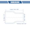 X AUTOHAUX 32-45mm ID 76mm Length Black Straight Coupler Silicone Hose view 3