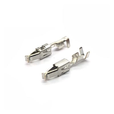 Tongkat Ruiting Store 50 Pcs 1.5 3.5 6.3 MM Auto Male Or Female Crimp Wire Terminal Pins and Rubber Seals 964286-1 964274-2 964296-1 926965-1 Fit Fit Compatible V/W. (Color : White, Size : 50 pcs)