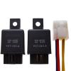 AMNOOL 1Sets 12V 24V 40A 4PIN Automotive Air-Conditioning Energy Light Relay Relays (Color : Under 5pcs, Size : 12V) view 2