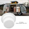 Pilipane 2pcs RV Plumbing Vent hat, Plastic Sewer Vent Cover and Campers Attic Vent hat Roof Sewer Vent Covers, Bathroom Drain Vent hat Avoid Nesting for RV Trailer Campers Motorhome view 2
