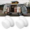 Pilipane 2pcs RV Plumbing Vent hat, Plastic Sewer Vent Cover and Campers Attic Vent hat Roof Sewer Vent Covers, Bathroom Drain Vent hat Avoid Nesting for RV Trailer Campers Motorhome view 4