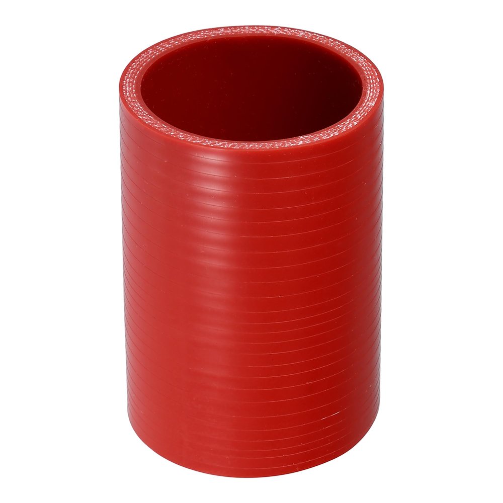 X AUTOHAUX 1 Pcs 57mm 2.24" ID 100mm 3.94" Length 0 Degree Red Car Silicone Hose Coolant Hose Universal