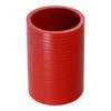 X AUTOHAUX 1 Pcs 57mm 2.24" ID 100mm 3.94" Length 0 Degree Red Car Silicone Hose Coolant Hose Universal view 1