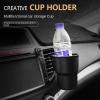 OPeque Air Outlet armrest Box Door Side Chair Back use in-car Cup Holder air Outlet Multifunctional Water Cup car Cup Holder Drink Holder view 2