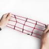 ALBARAY Upgrade Parts Compatible with Axial for SCX10 III TRX-4 TRX-6 D90 TF2 for 1/10 RC Car 19 * 12cm Elastic Luggage Net Roof Rack Storage Net with Hooks (Color : 2) view 2