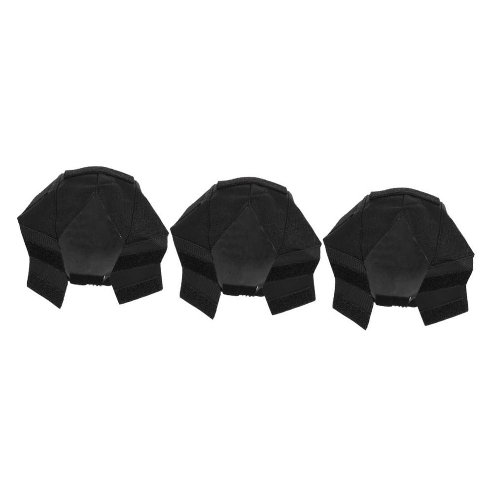 Kisangel 3pcs Portable Helmet Covers Helmet Protective Sleeve DIY Cover Stylish Outdoor