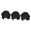 Kisangel 3pcs Portable Helmet Covers Helmet Protective Sleeve DIY Cover Stylish Outdoor view 1