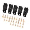 Okiyakusama 5-Pack Universal PCB Relay Socket with Copper Terminals view 1