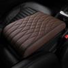WASHLA Car Center Console Armrest Mat for Volvo S40/S60/S70/S80/S90 234 964 P24 Y20 R TS AS Sedan 1998-2023 2024 2025 Armrest Seat Box Protector Cover for SUV Truck Vehicle,Brown, normal view 2