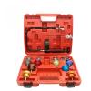 Coolant Pressure Tester kit 14PCS Automotive Radiator Pressure Tester Kit Car Leak Detector Tool Auto Cooling System Coolant Vacuum Purge Vacuum Type Cooling System Kit view 1