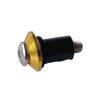 MotorToGo 1 x Gold Caped Motorcycle Windscreen WindShield Well Nut Compatible for 2016 Honda CBR1000RR view 1