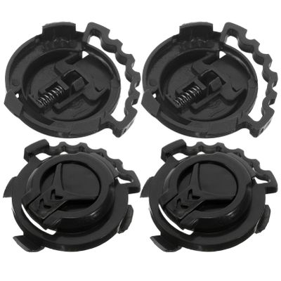 Sosoport 4pcs Visor Clip Shield Lock Secure and Stable Accessory for Motorcycle Visors Fastener for Easy Replacement and Maintenance Compatible Models