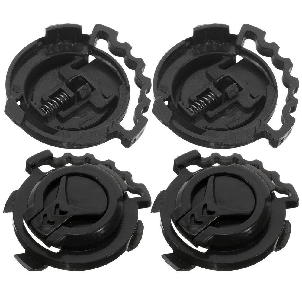 Sosoport 4pcs Visor Clip Shield Lock Secure and Stable Accessory for Motorcycle Visors Fastener for Easy Replacement and Maintenance Compatible Models