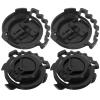 Sosoport 4pcs Visor Clip Shield Lock Secure and Stable Accessory for Motorcycle Visors Fastener for Easy Replacement and Maintenance Compatible Models view 1