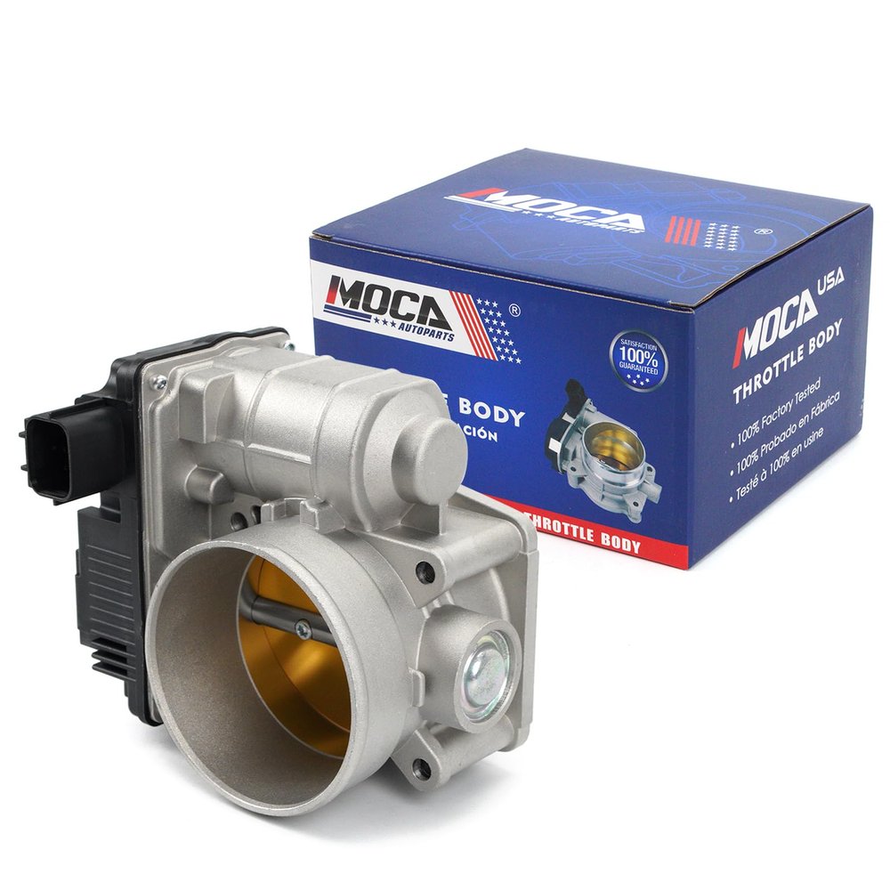 MOCA S20058 Throttle Body Assembly Replace For Infiniti 2003-2008 FX35 V6 3.5L Petrol, 2003-2007 G35, 2002-2004 I35, 2006-2008 M35, For Nissan 2003-2006 350Z, 2002-2006 Altima, 2002-2008 Maxima
