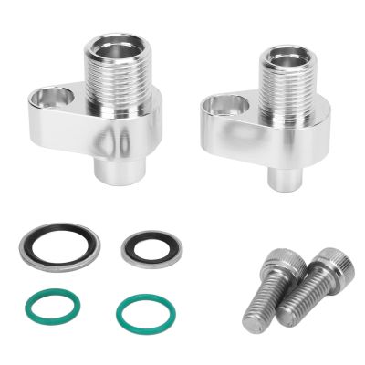 MUNEFE Ac Compressor Adapter Fittings, Air Fittings Quick Connect, Ac Fittings and Adapters for Replacing Worn Or Faulty Compressor Adapter Aessories