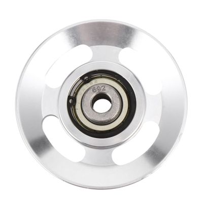 HEALLILY Bearing Pulley Wheel Aluminum Alloy Fitness Pulley Accessories for Gym Equipment Easy to Install and Use Reliable Load Bearing for Strength Training