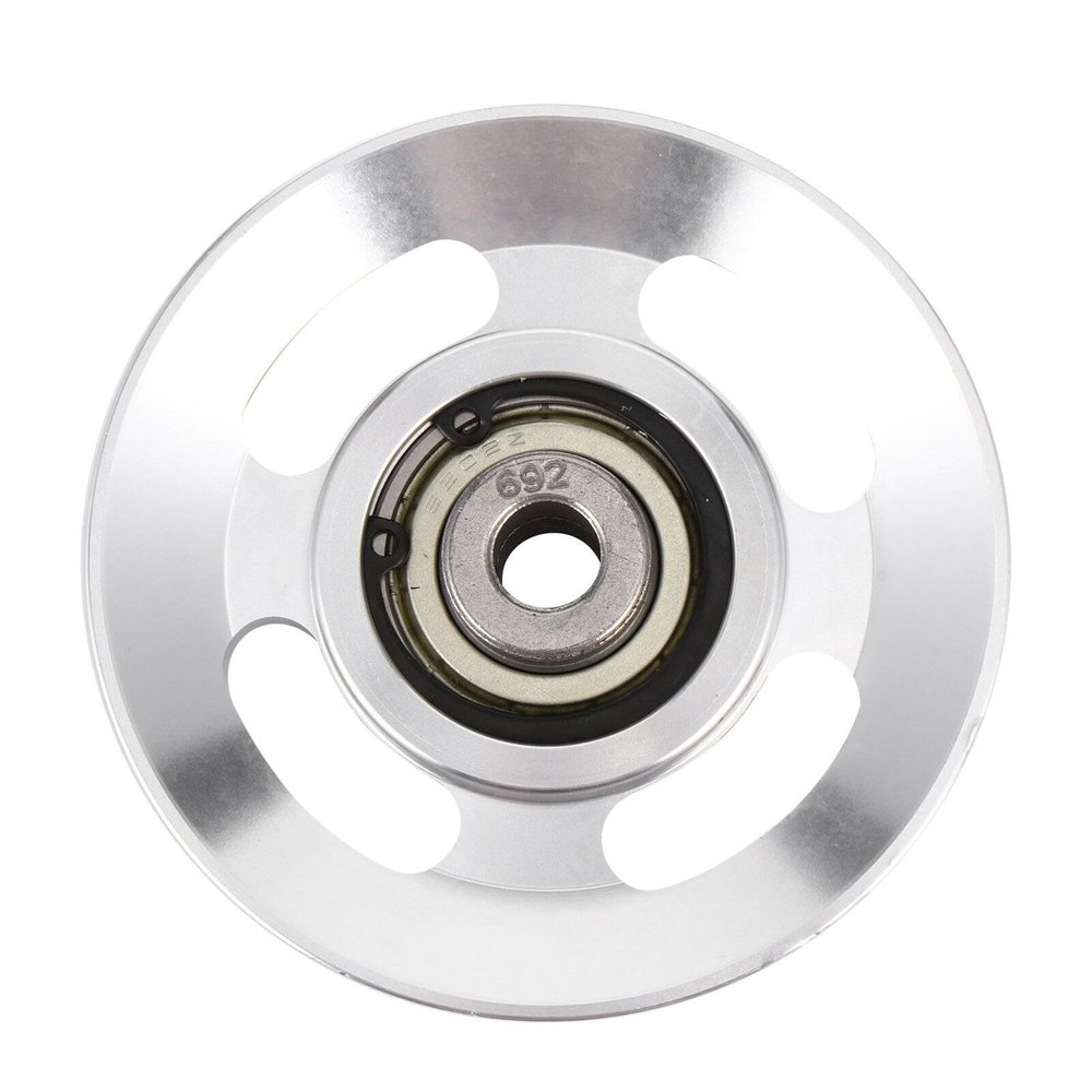 HEALLILY Bearing Pulley Wheel Aluminum Alloy Fitness Pulley Accessories for Gym Equipment Easy to Install and Use Reliable Load Bearing for Strength Training