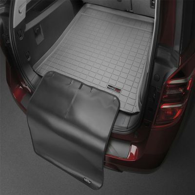 WeatherTech Cargo Trunk Liner with Bumper Protector for Mazda CX-90, CX-90 PHEV, Behind 2nd Row w/Bumper Protector (421705SK), Grey