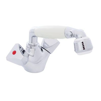 Ambassador Marine Trinidad Head Shower Combo Faucet Chrome White