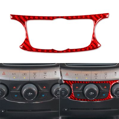 AC Button Trim for Dodge Journey 2011-2020 Interior Accessories Red