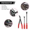 Suvnie 19PCS Trim Removal Tool Set, Car Panel Door Audio Trim Removal Tool Kit, Plastic Pry Tool Kit for Car Panel Dash Door Audio with Storage Bag, Universal Car Accessories (Red) view 4