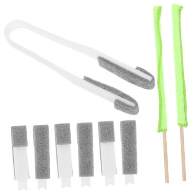 CHILDWEET 1set Compact Household Blinds and Air Conditioner Cleaners Detail Brushes for Efficient Dust Removal Narrow Gaps for Window Blinds and Car Vents