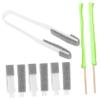 CHILDWEET 1set Compact Household Blinds and Air Conditioner Cleaners Detail Brushes for Efficient Dust Removal Narrow Gaps for Window Blinds and Car Vents view 1