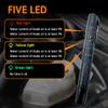 Brake Fluid Liquid Tester Pen, Brake Fluid Moisture Tester, Auto Diagnostic Testing Tool with 5 LED Indicators, Car Hydraulic Fluid Liquid Oil Moisture Analyzer for DOT3 DOT4 DOT5.1 Brake Fluid view 3