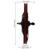 DOONARCES Bicycle Front Wheel Hub Kit for 20'' Front Wheel Bicycle, for V/Disc Brake view 3