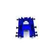 KEBEILEE CNC 7075Aluminum Skid Plate for Traxxas TRX4M 1/18 (Blue) view 1