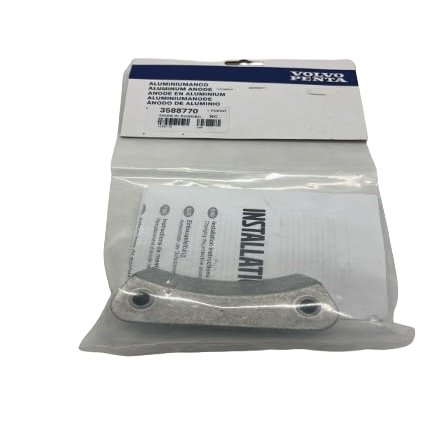 Volvo Penta Genuine OEM 3588770 Aluminum Anode for DPH-A, DPH-B, DPR-A, DPR-B Outdrives
