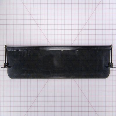Rosco Vision 6" x 30" Acrylic Sun Visor w/3.5" Straight Brackets, PN: 8637MBG