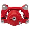 Performance Front Brake Caliper Set Painted Red Brackets view 3