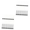 MotorCart Basics 60pcs Detail Brush for Car Detailing Small Cleaning Brush for Air Vents Keyboard Lens Cleaning Car Air Conditioner Cleaner Detailing Tool view 1