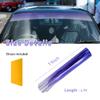 Kewucn Car Window Sun Visor Strip Tint Film, Auto Tint Film for UV Rejection and Heat Reduction, Front Windshield Solar Protection Film for Shading and Filtration, Car Accessories (Gradient Blue) view 2