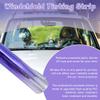 Kewucn Car Window Sun Visor Strip Tint Film, Auto Tint Film for UV Rejection and Heat Reduction, Front Windshield Solar Protection Film for Shading and Filtration, Car Accessories (Gradient Blue) view 3