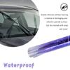 Kewucn Car Window Sun Visor Strip Tint Film, Auto Tint Film for UV Rejection and Heat Reduction, Front Windshield Solar Protection Film for Shading and Filtration, Car Accessories (Gradient Blue) view 4