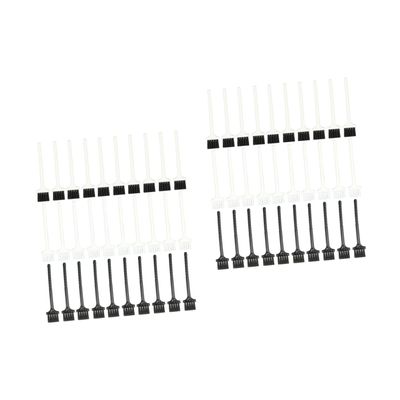 Gadpiparty 60pcs Multi-Purpose Car Cleaning Brush Detailing Brush Air Vent Cleaner Small Cleaning Tool Keyboard Lens