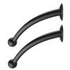 GALPADA 2pairs Silicone Suction Cup Tentacles Antenna for Motorcycle Helmet Decorative Tentacles Double-Sided Tape Easy Install Pair of view 3