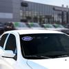 2024 Oval Year Model Stickers for Car Dealerships White on Navy Blue Vinyl Windshield Decals 14" 5-1/2" Weatherproof Removable Car Window Stickers Auto Lot Window Signs Pack of 48 view 4